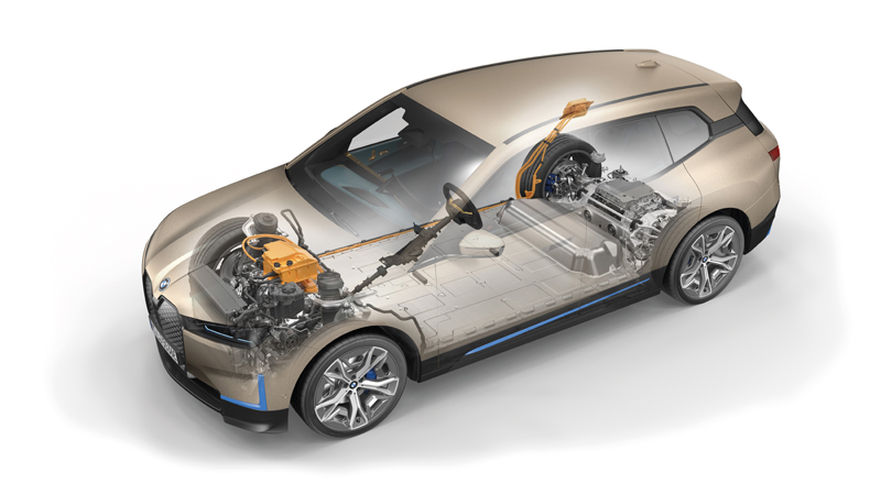 BMW iX – это новая интерпретация дизайна, экологичности, удовольствия от вождения, универсальности и роскоши. Изначально созданный для движения на электротяге, он переосмысливает всю концепцию Sports Activity Vehicle (SAV) и открывает новый опыт управления, ощущения внутреннего пространства, отношения между автомобилем и человеком.
